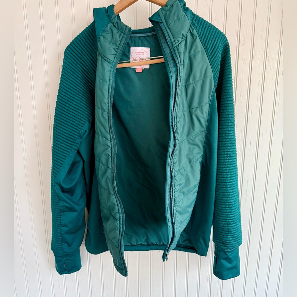 Teal Jacket Size Large - image 2